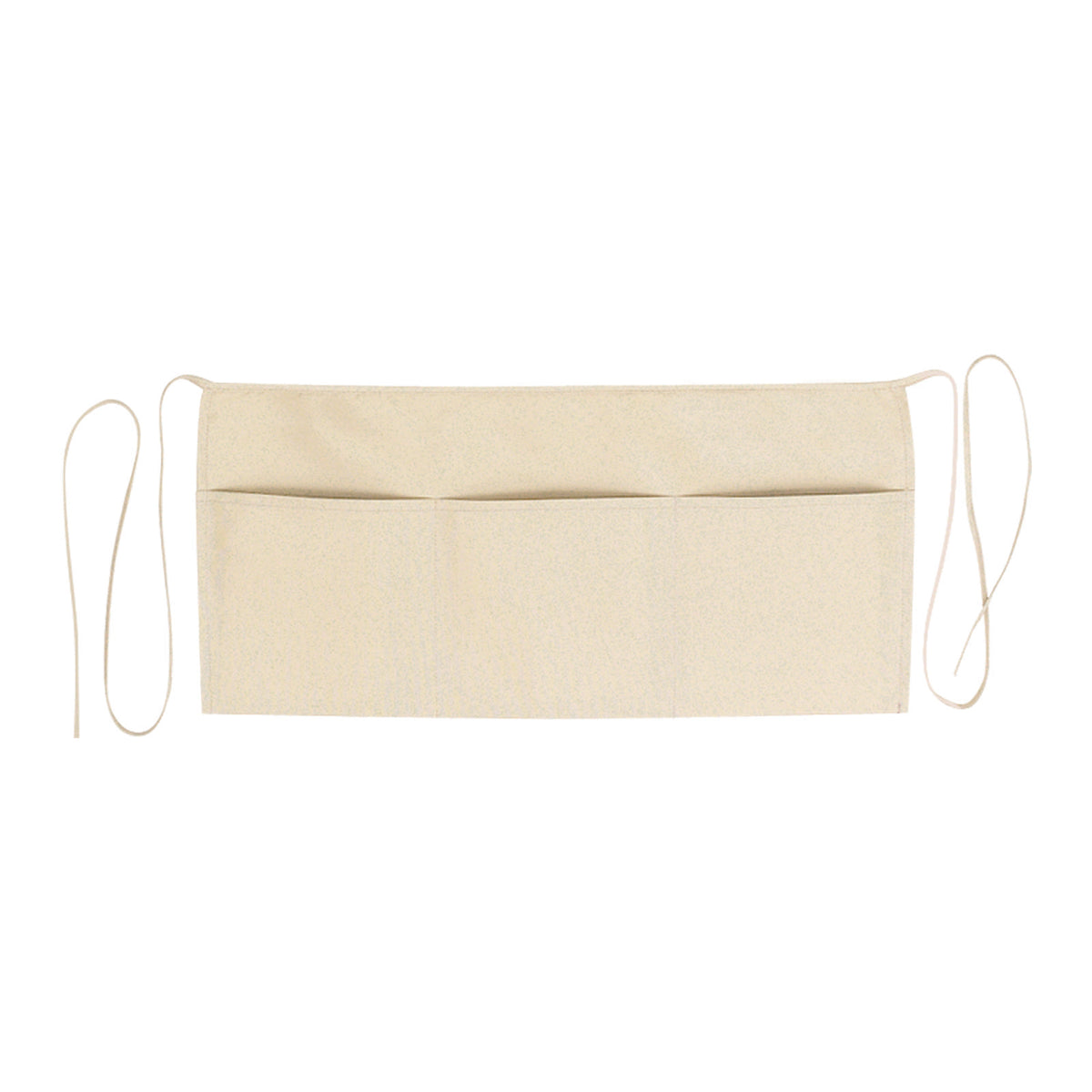 Front View of 031 - Natural OTTO 3 Pocket Waist Apron