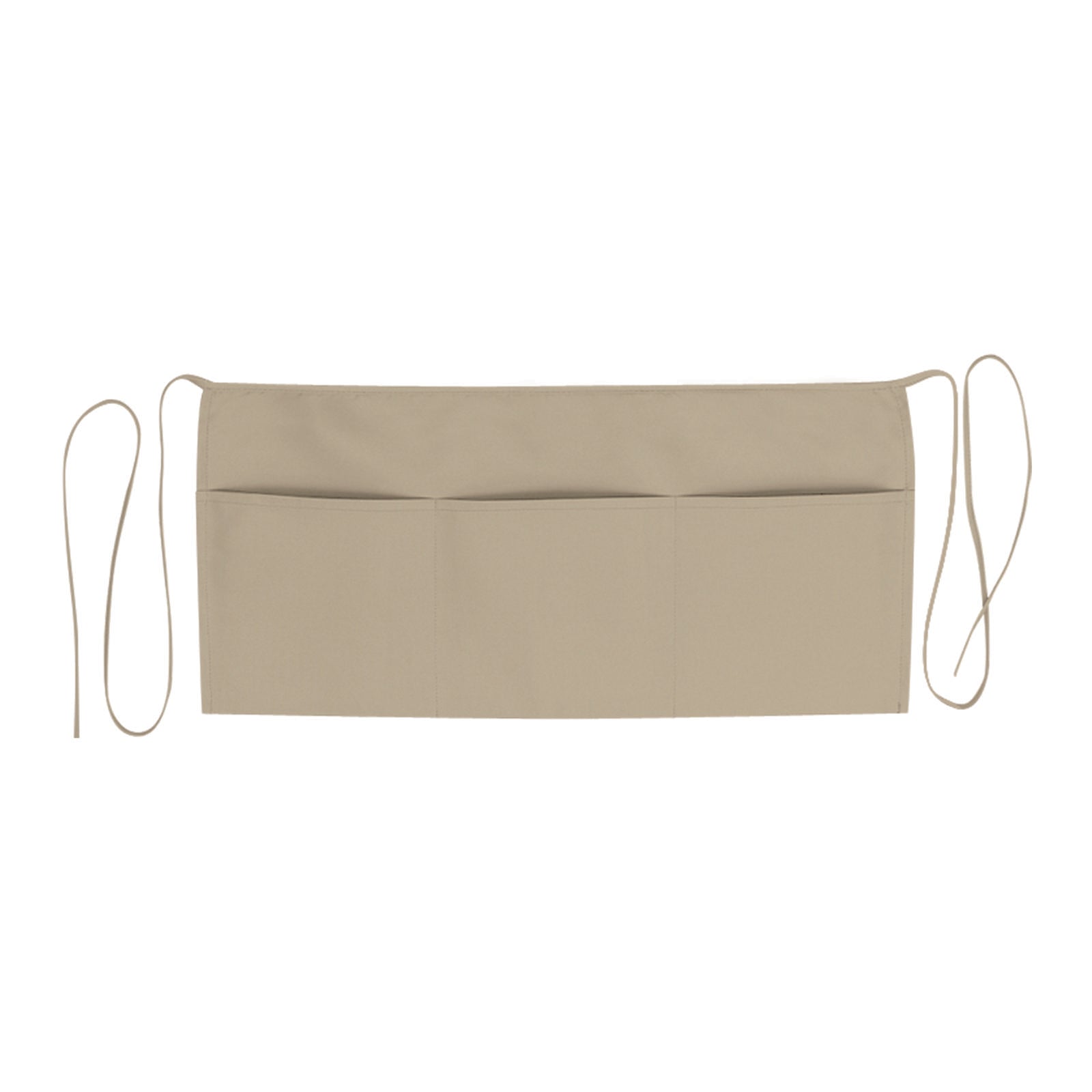 Front View of 032 - Khaki OTTO 3 Pocket Waist Apron