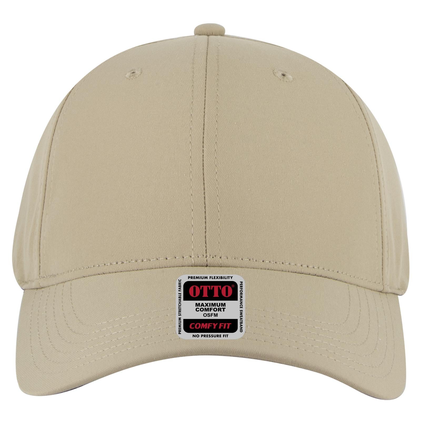 Right View of 032 - Khaki OTTO CAP "OTTO COMFY FIT" 6 Panel Low Profile Baseball Cap