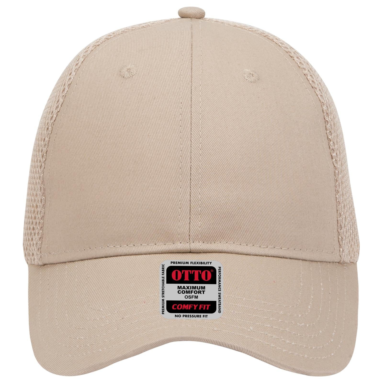 Right View of 032 - Khaki OTTO CAP "OTTO COMFY FIT" 6 Panel Low Profile Baseball Cap