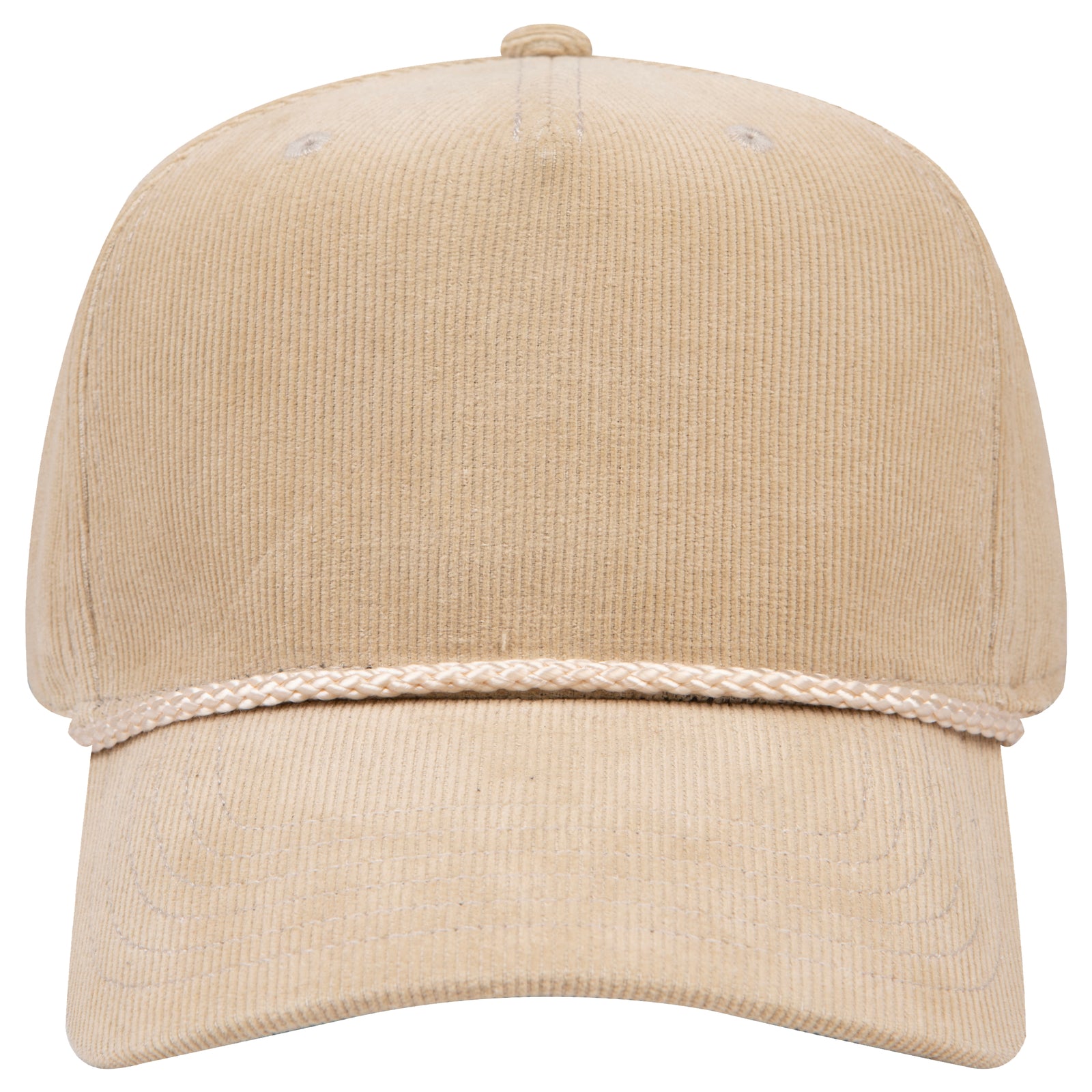 Right View of 032B - Khk OTTO CAP 5 Panel Mid Profile Baseball Cap