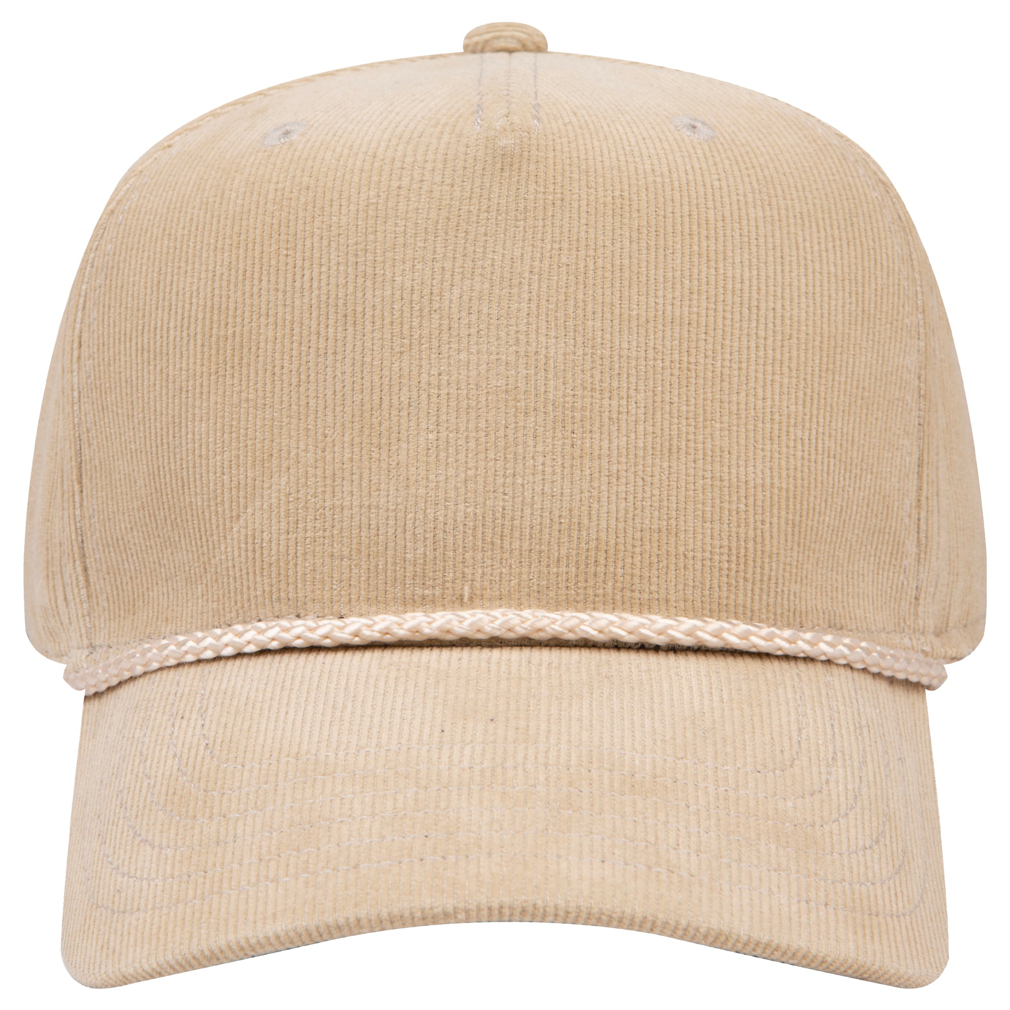 Right View of 032B - Khk OTTO CAP 5 Panel Mid Profile Baseball Cap