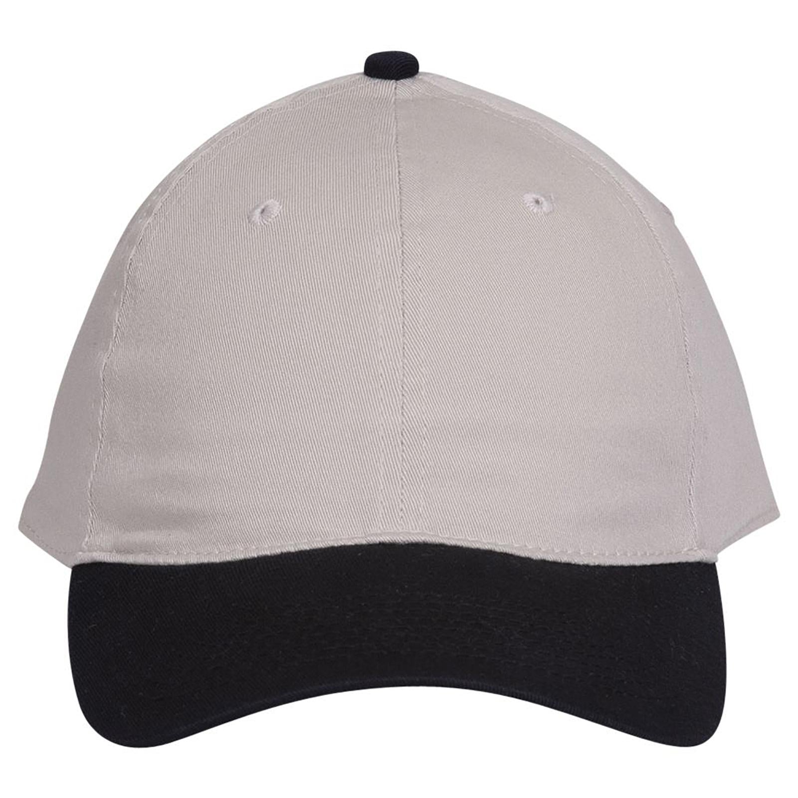 Right View of 0335 - Blk/Stn.Gry OTTO CAP "OTTO FLEX" Fitted 6 Panel Low Profile Dad Hat