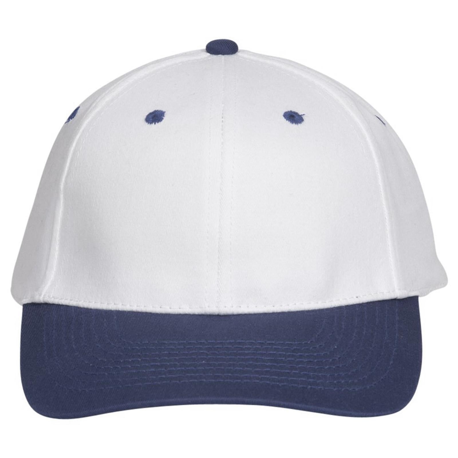 Right View of 0416 - Nvy/Wht OTTO CAP "OTTO FLEX" Fitted 6 Panel Low Profile Baseball Cap