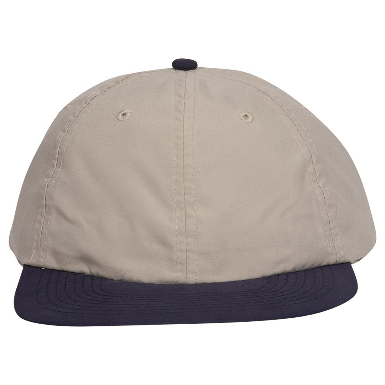 Right View of 0432 - Nvy/Kha OTTO CAP 6 Panel Low Profile Baseball Cap