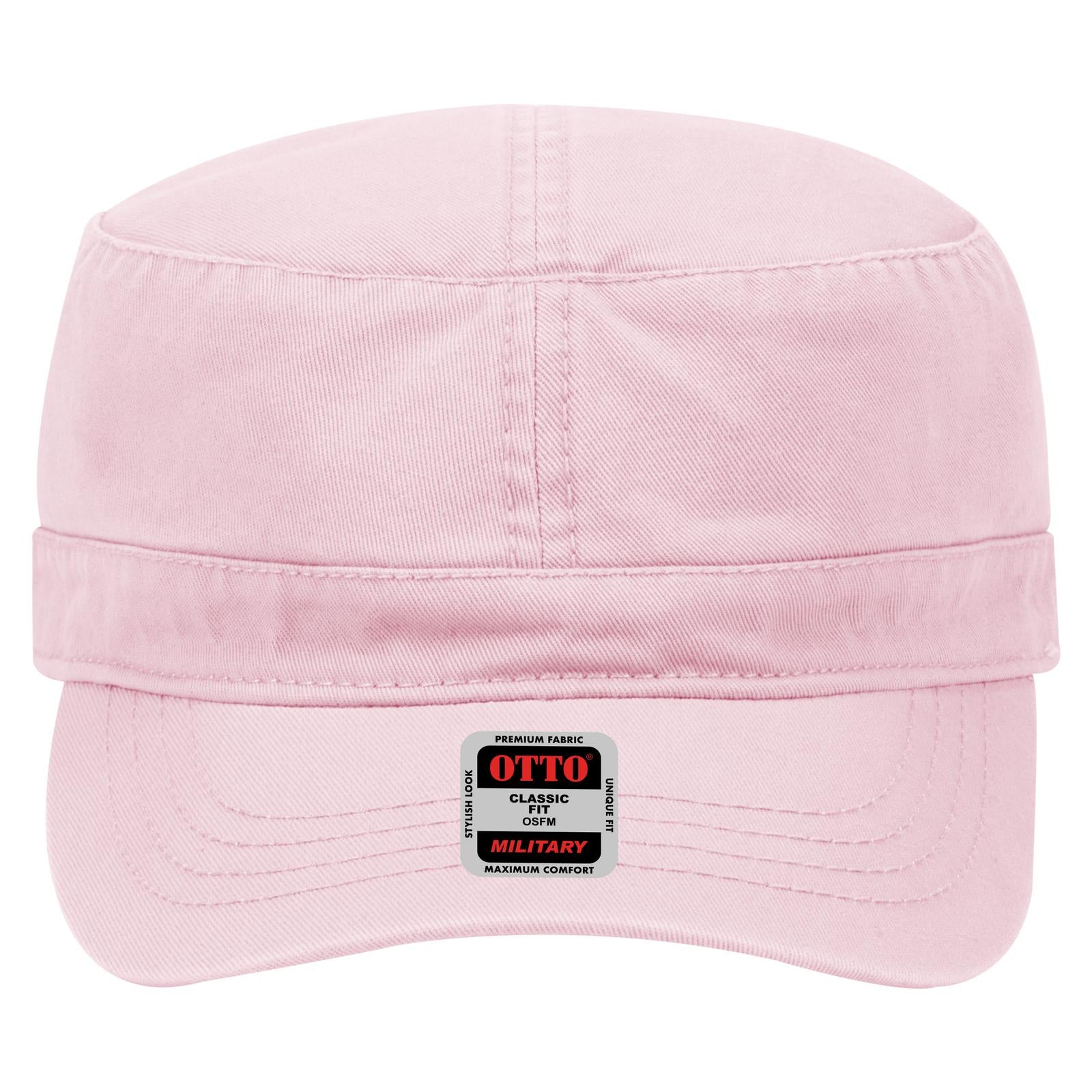 Right View of 050 - Pink OTTO CAP Military Hat