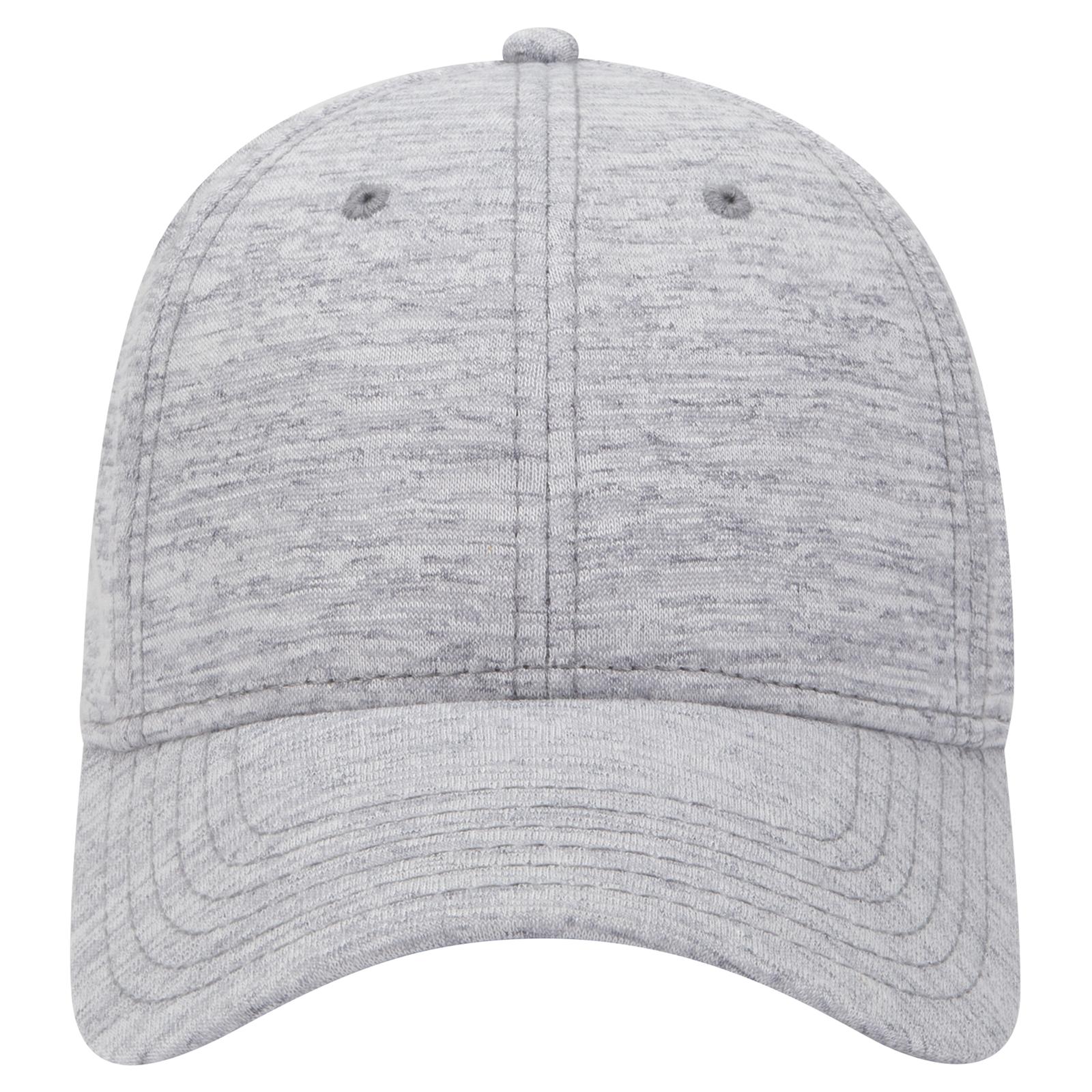 Right View of 074 - Heath. Gray OTTO CAP 6 Panel Low Profile Baseball Cap