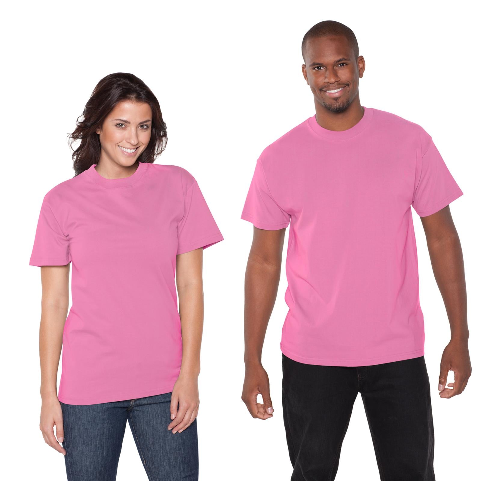 Front View of 086 - Azalea OTTO Unisex Heavyweight Comfy Tee T-Shirt
