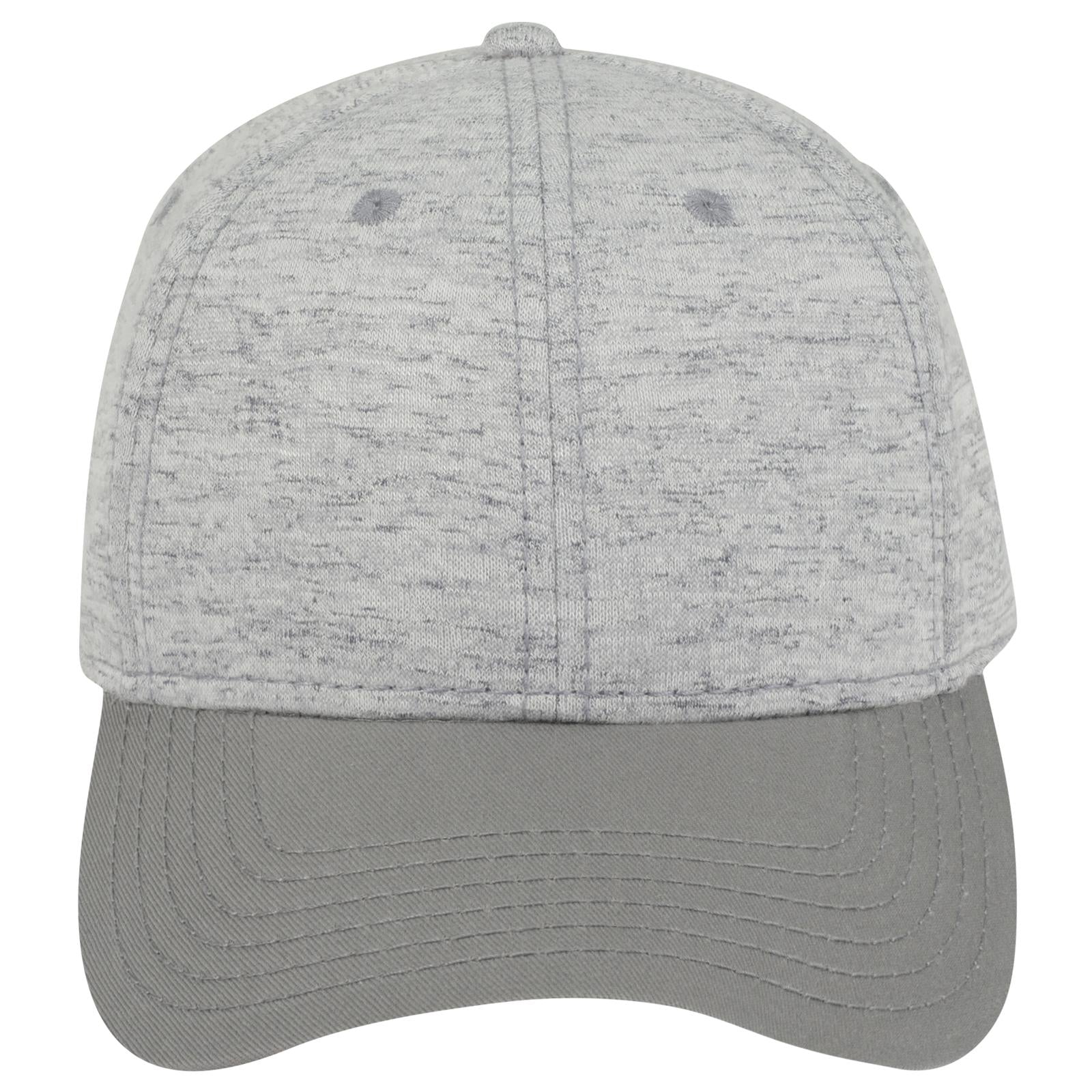 Right View of 1474 - Gry/H. Gry OTTO CAP 6 Panel Low Profile Baseball Cap