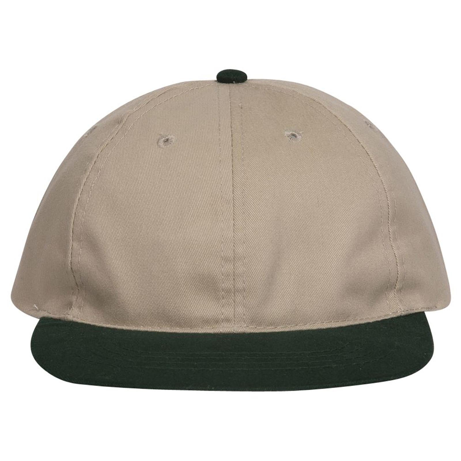 Right View of 1732 - Dk.Grn/Kha OTTO CAP 6 Panel Low Profile Baseball Cap