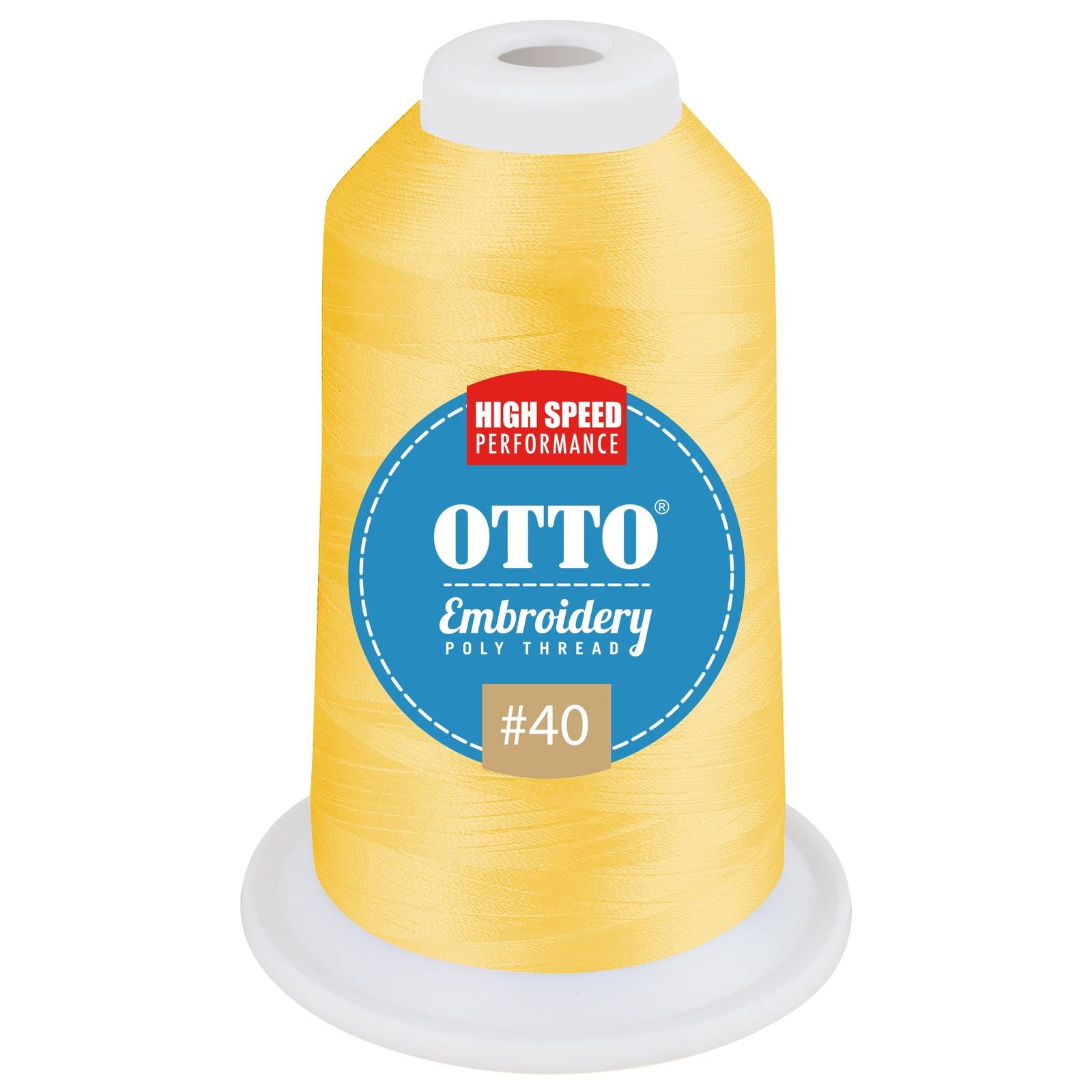 Front View of 3123 - Thread 3123 OTTO Embroidery Poly Thread #40 1,100 yd. Cone