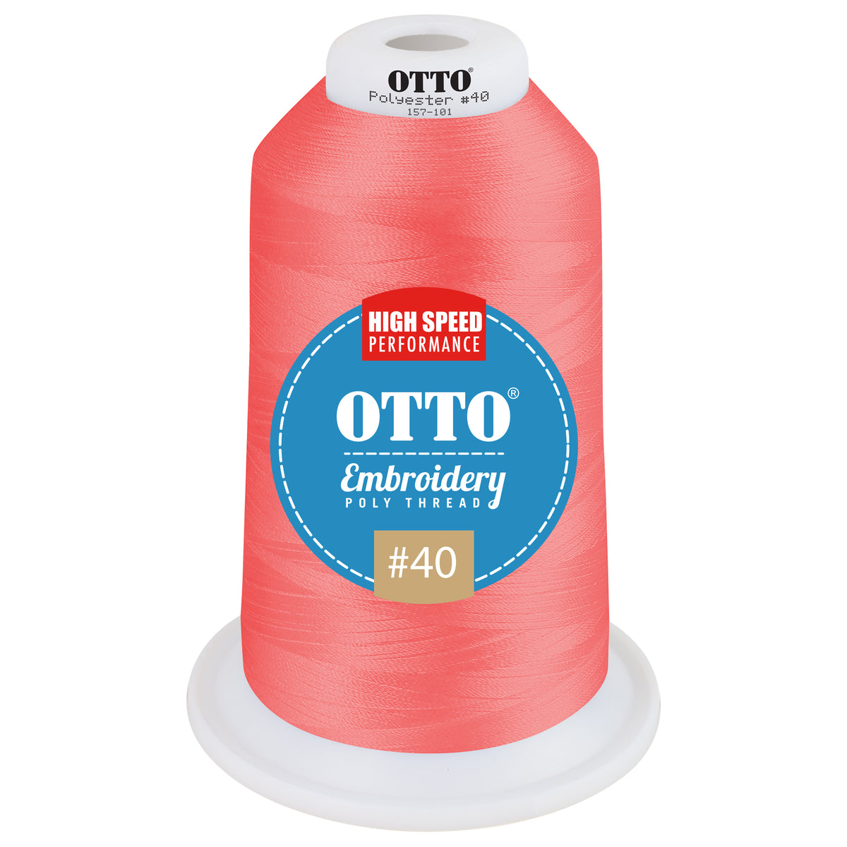Front View of 3178 - Thread 3178 OTTO Embroidery Poly Thread #40 5,500 yd. King Cone