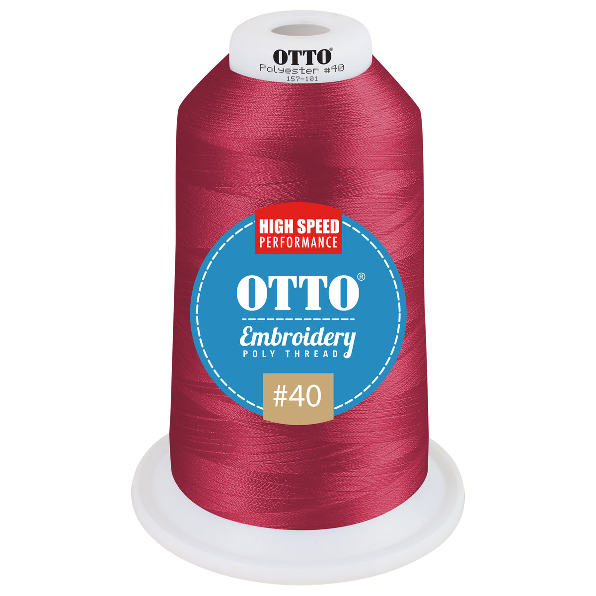 Front View of 3188 - Thread 3188 OTTO Embroidery Poly Thread #40 5,500 yd. King Cone