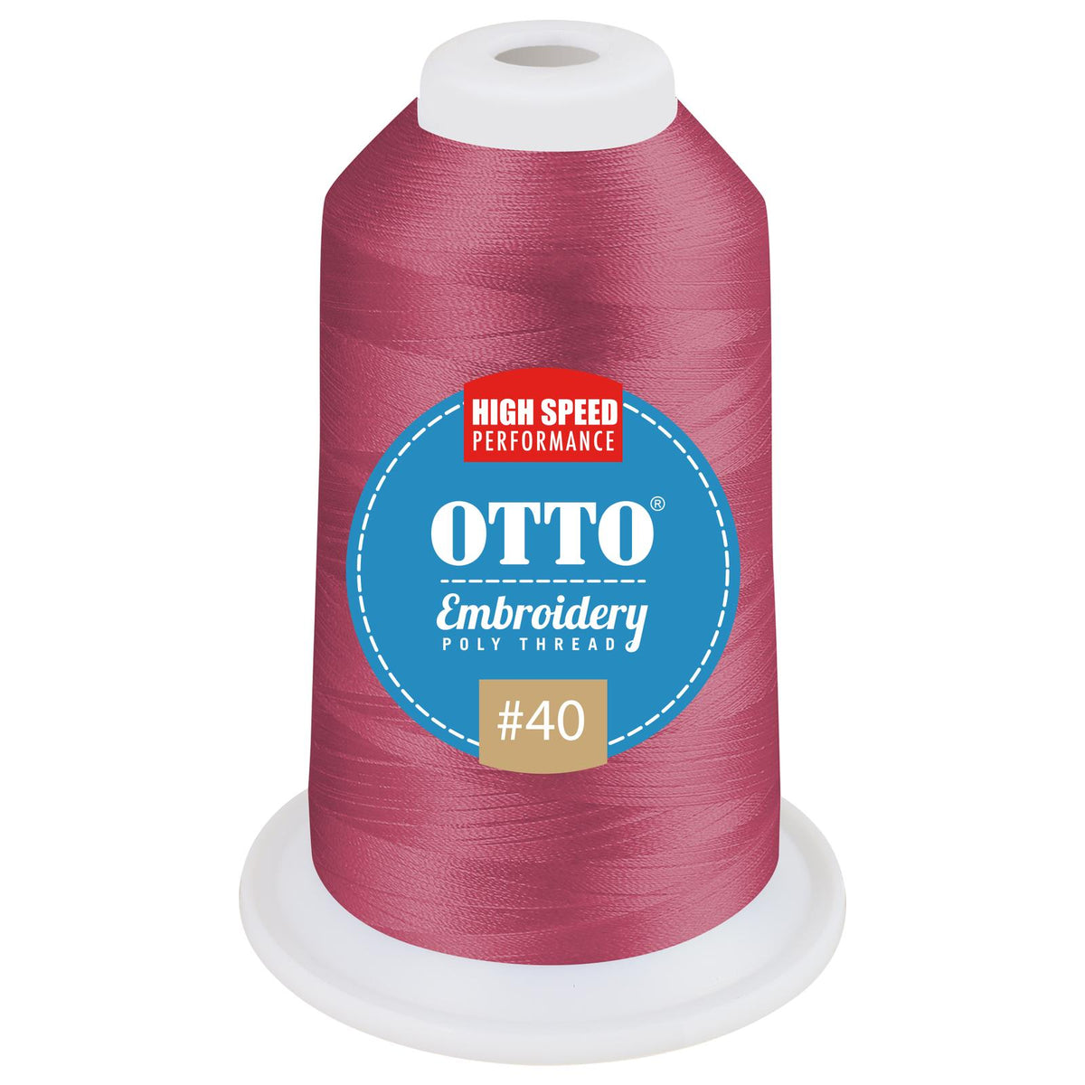 Front View of 3506 - Thread 3506 OTTO Embroidery Poly Thread #40 1,100 yd. Cone