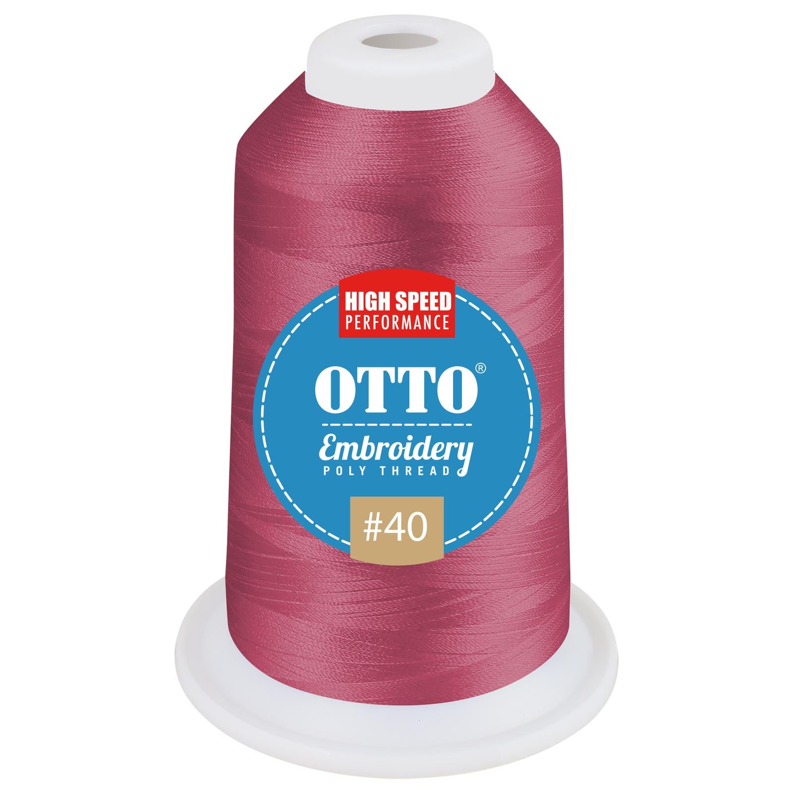 Front View of 3506 - Thread 3506 OTTO Embroidery Poly Thread #40 1,100 yd. Cone