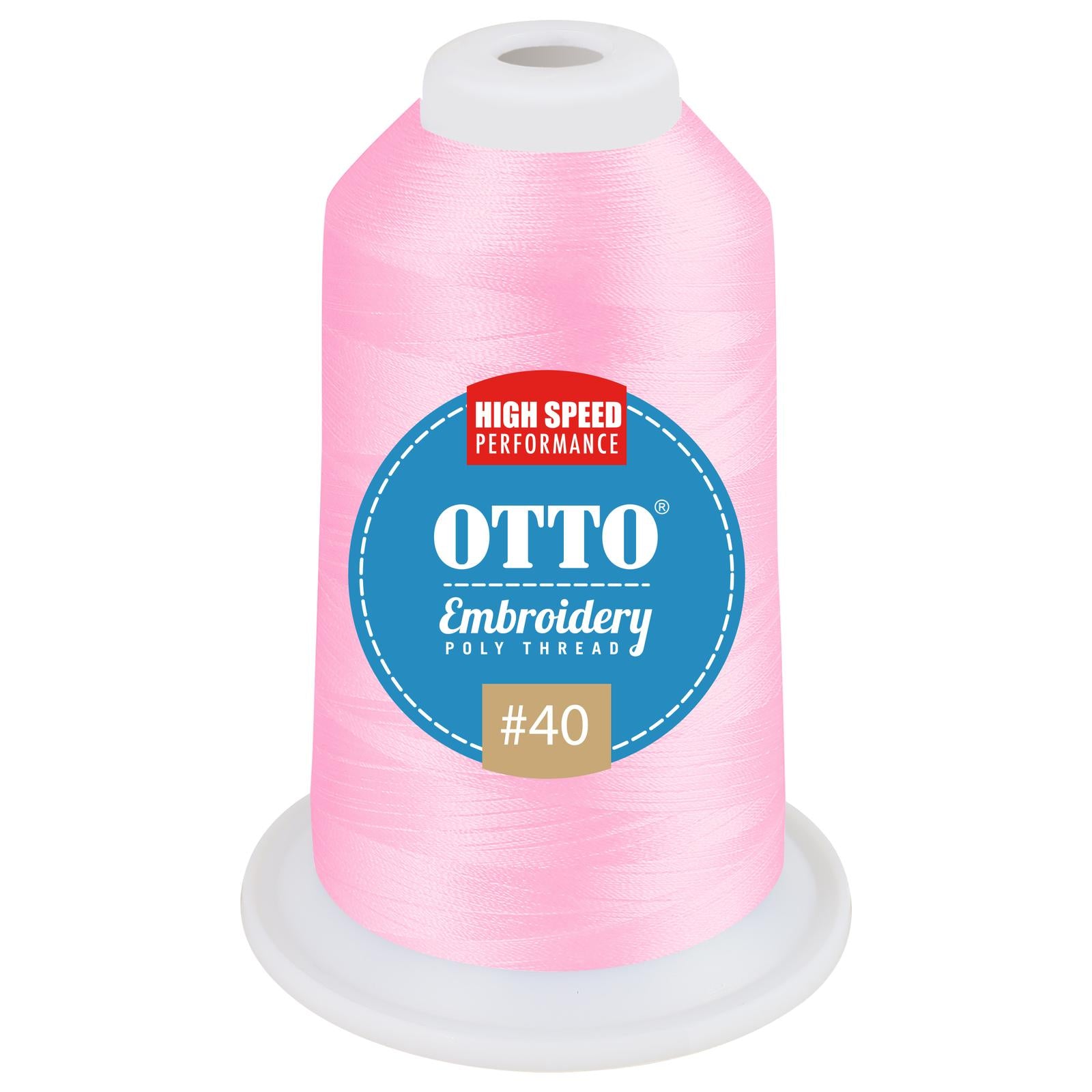 Front View of 3940 - Thread 3940 OTTO Embroidery Poly Thread #40 1,100 yd. Cone