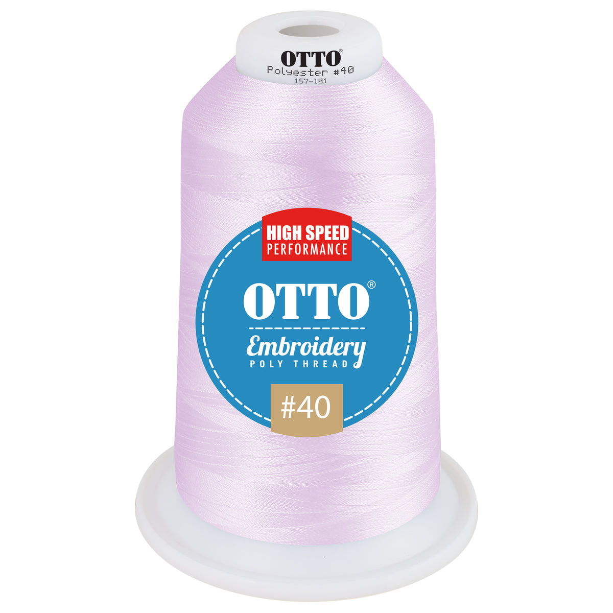 Front View of 42567 - Thread 42567 OTTO Embroidery Poly Thread #40 5,500 yd. King Cone
