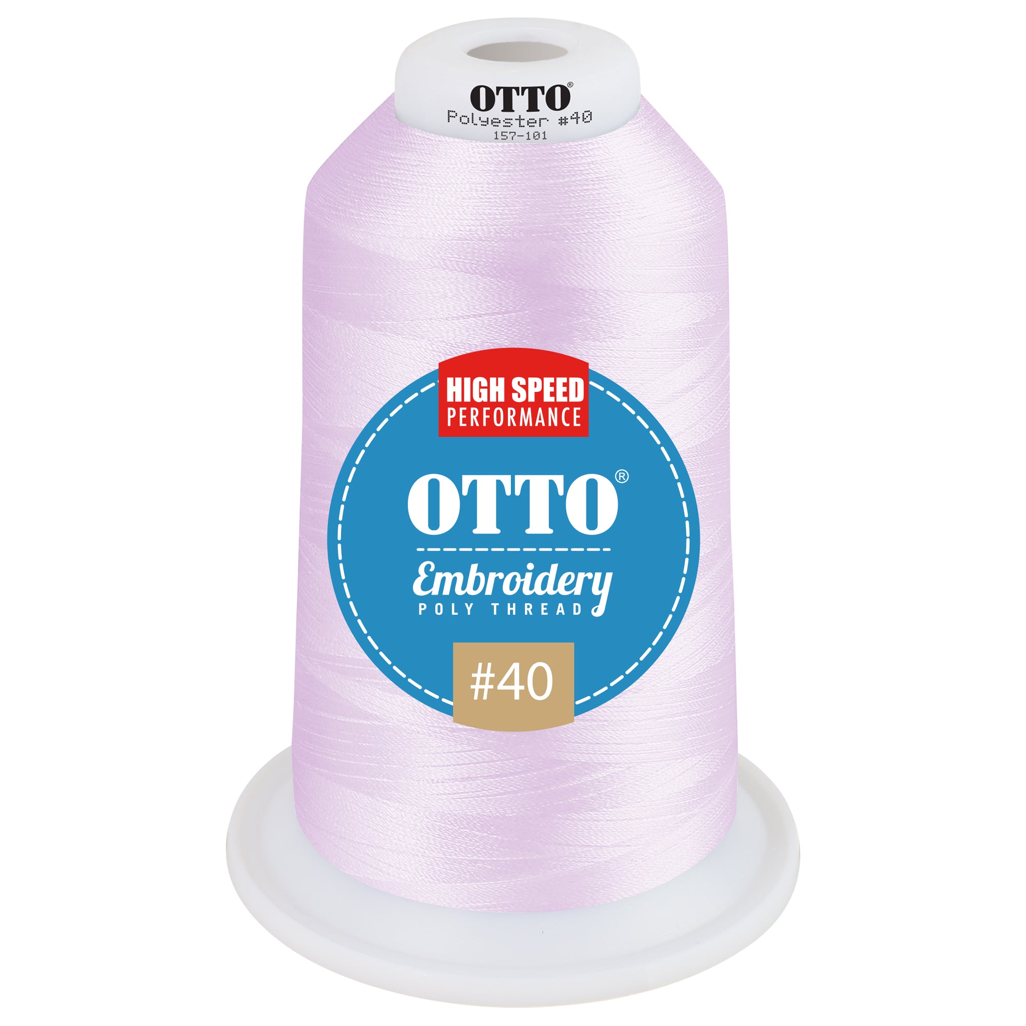 Front View of 42567 - Thread 42567 OTTO Embroidery Poly Thread #40 5,500 yd. King Cone