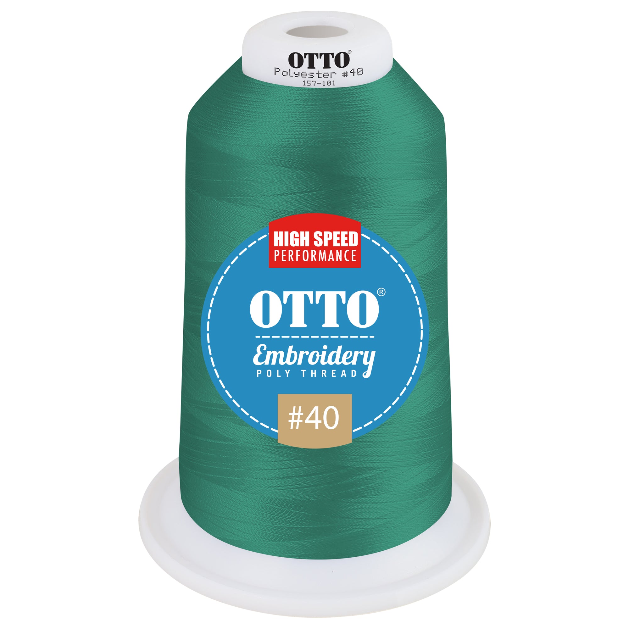Front View of 43295 - Thread 43295 OTTO Embroidery Poly Thread #40 5,500 yd. King Cone