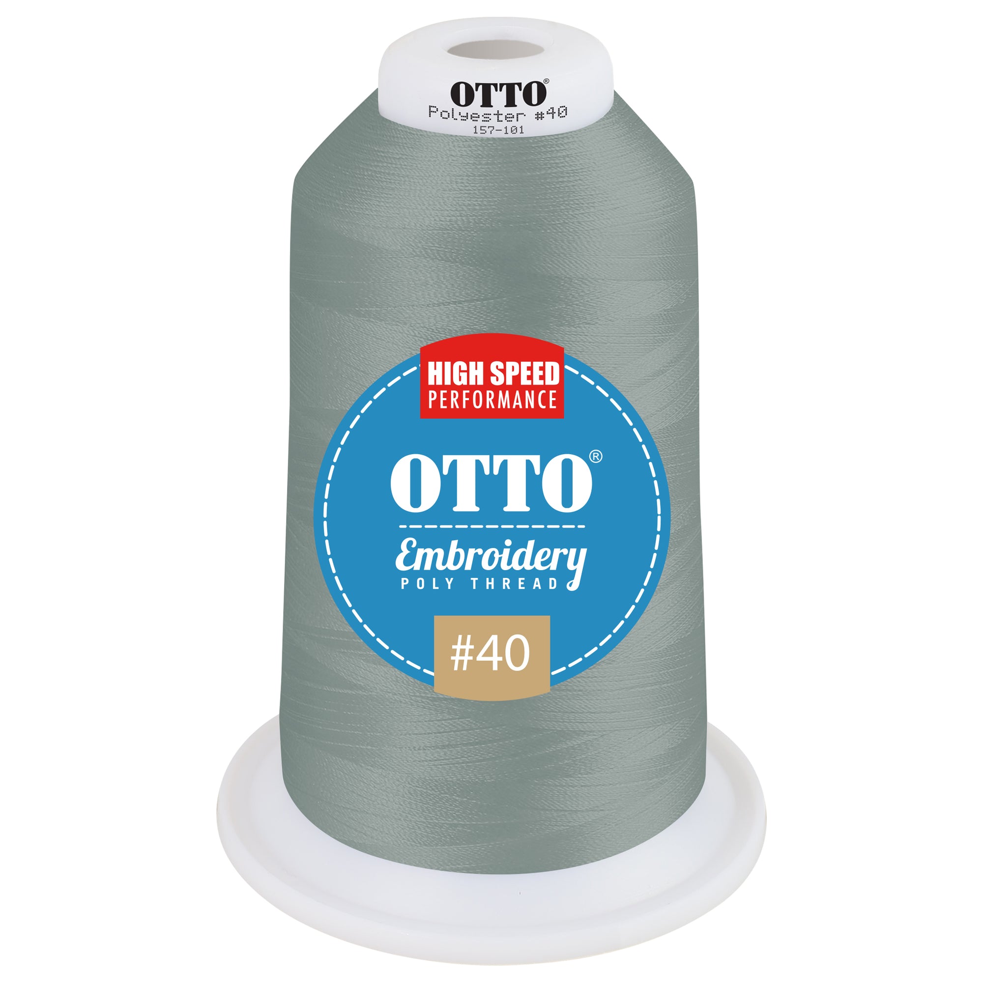Front View of 45507 - Thread 45507 OTTO Embroidery Poly Thread #40 5,500 yd. King Cone