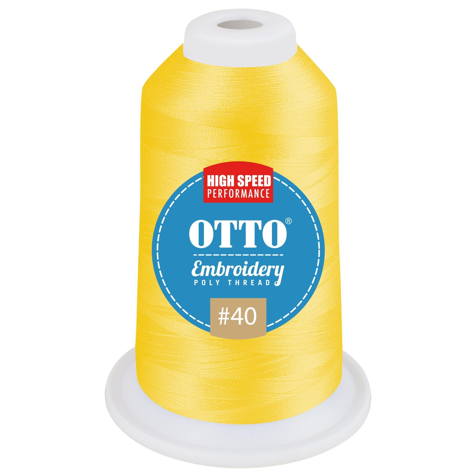 Front View of 47405 - Thread 47405 OTTO Embroidery Poly Thread #40 1,100 yd. Cone