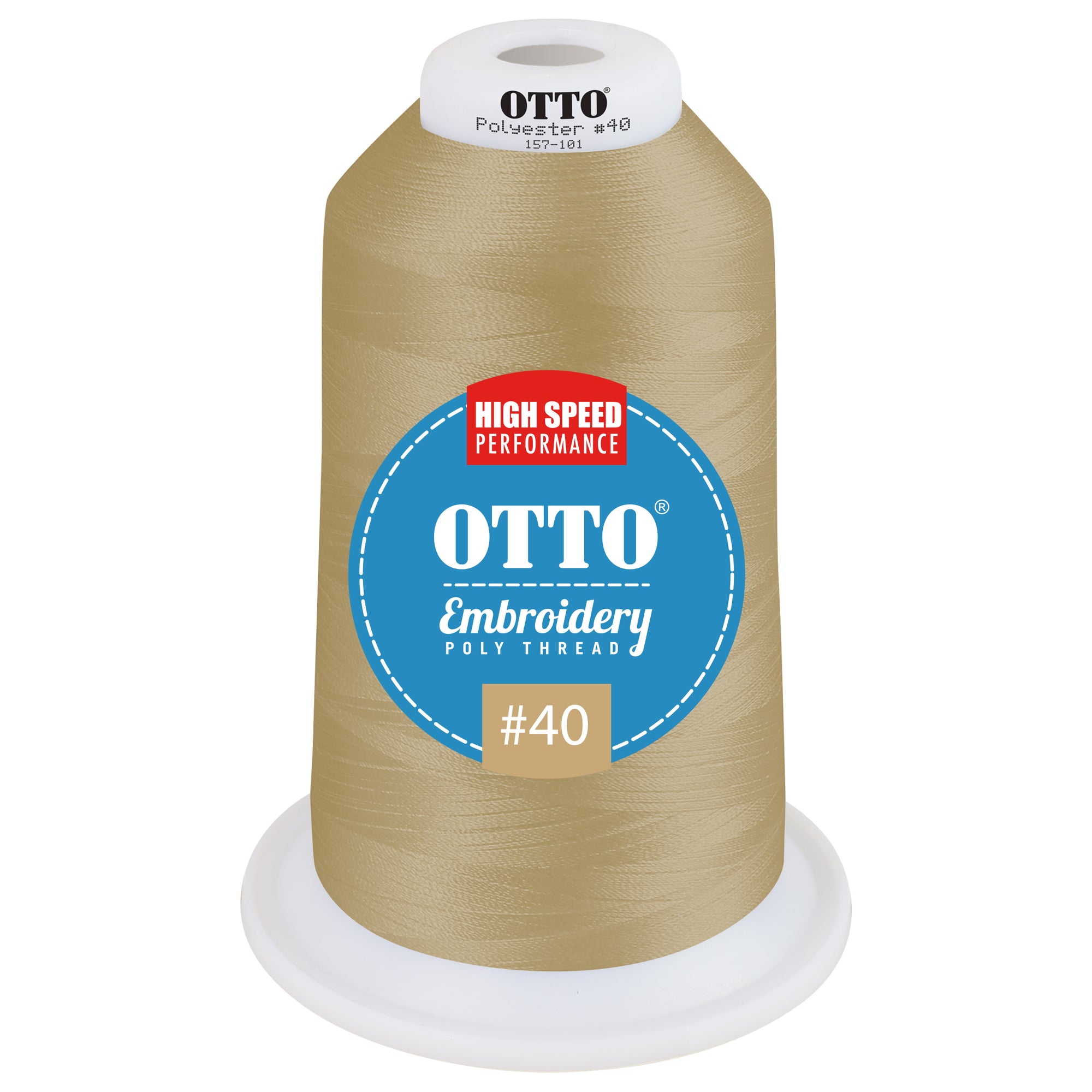Front View of 47503 - Thread 47503 OTTO Embroidery Poly Thread #40 5,500 yd. King Cone