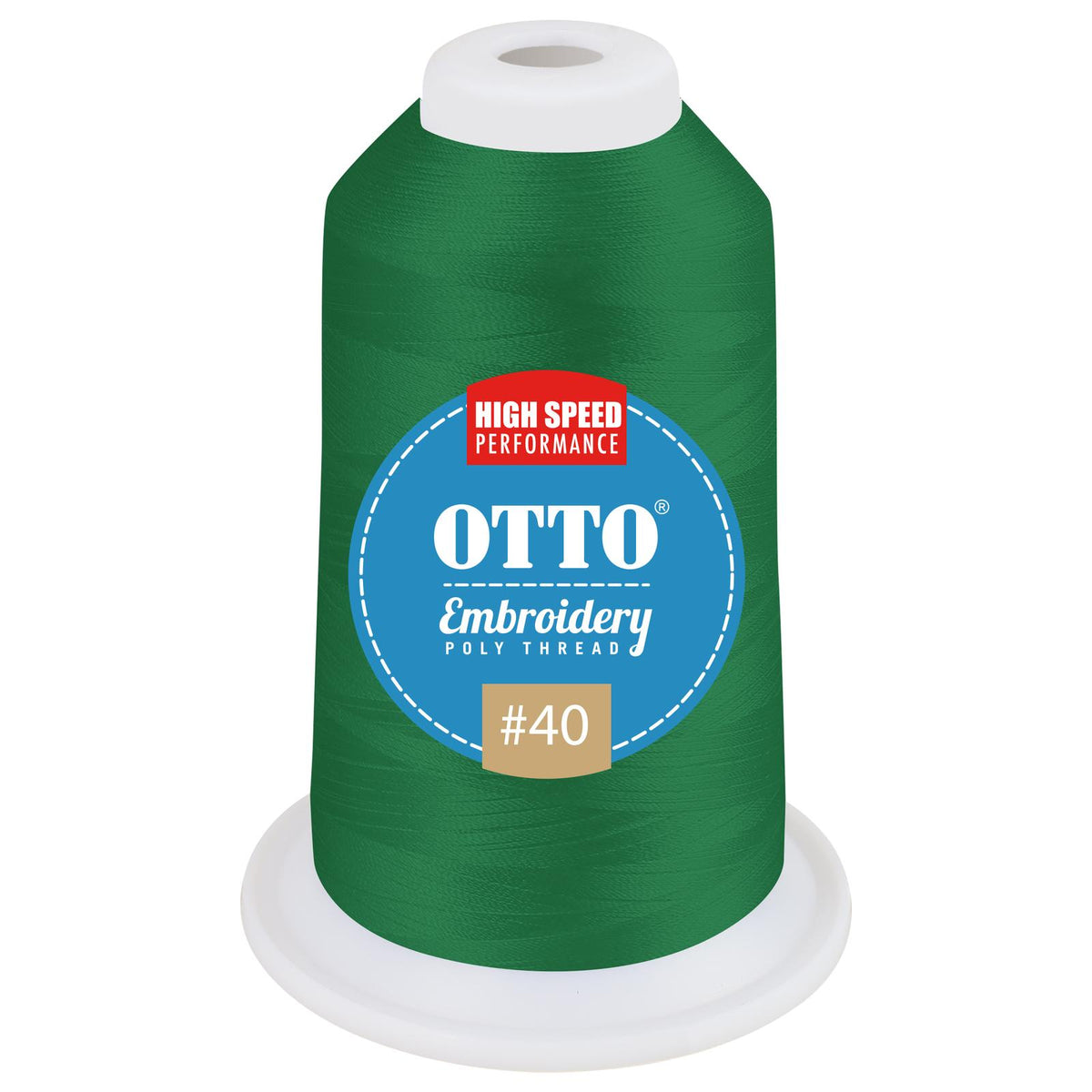Front View of 47734 - Thread 47734 OTTO Embroidery Poly Thread #40 1,100 yd. Cone