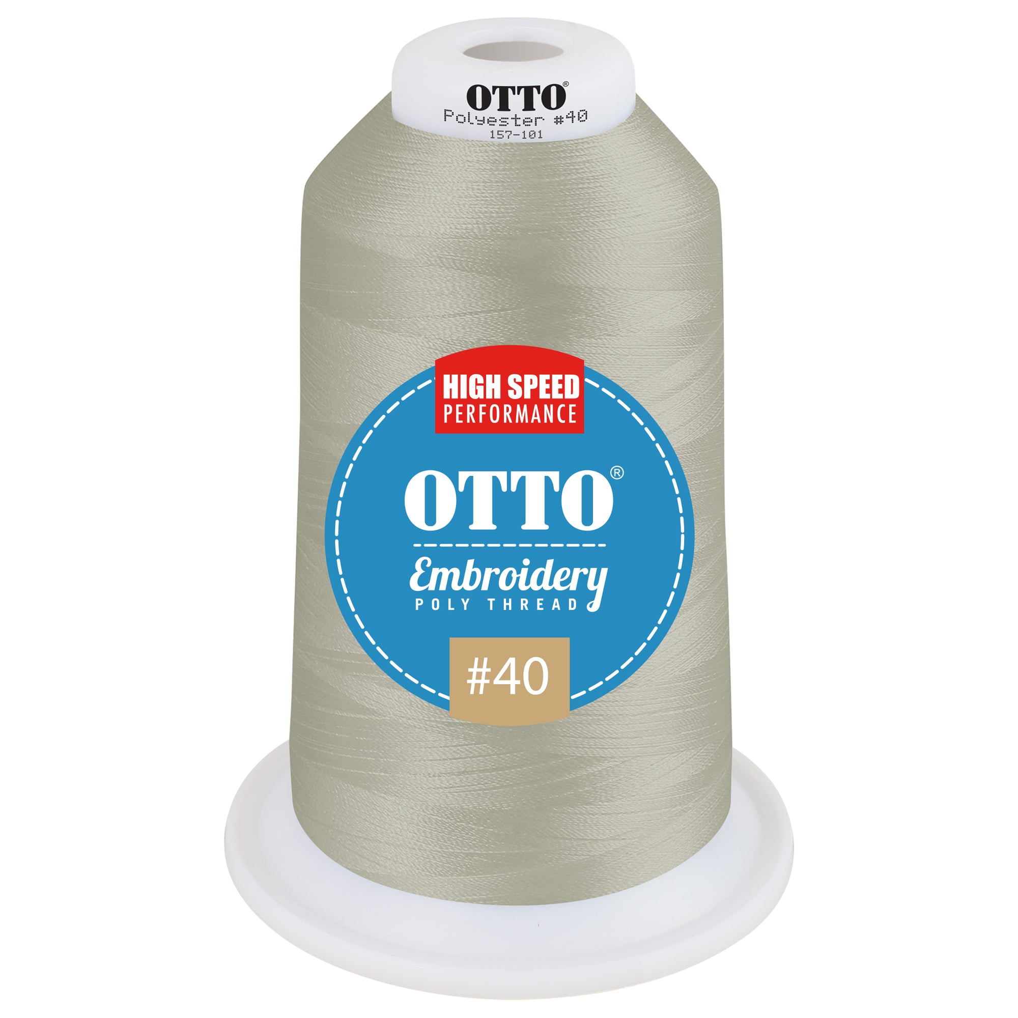 Front View of 48380 - Thread 48380 OTTO Embroidery Poly Thread #40 5,500 yd. King Cone