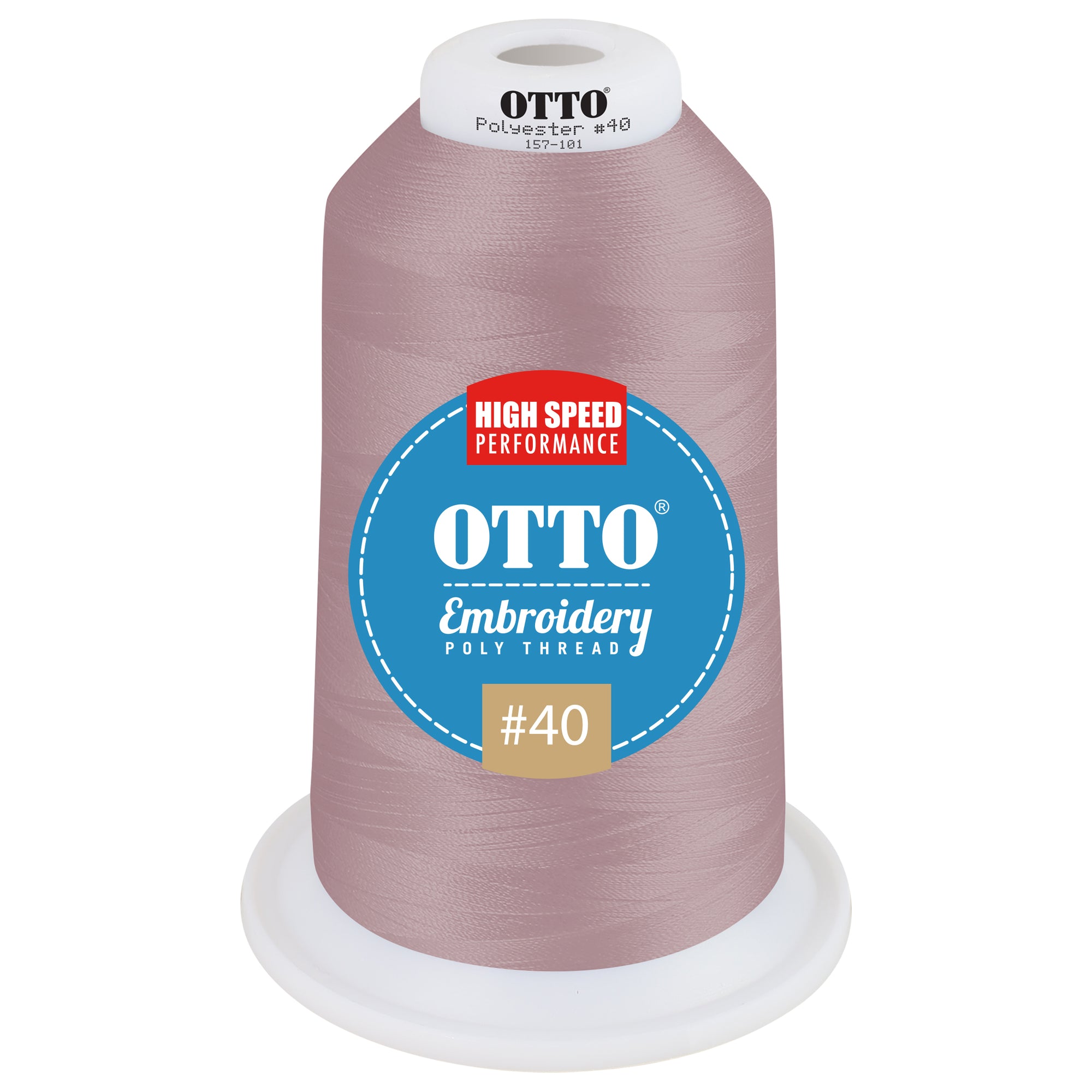 Front View of 48440 - Thread 48440 OTTO Embroidery Poly Thread #40 5,500 yd. King Cone