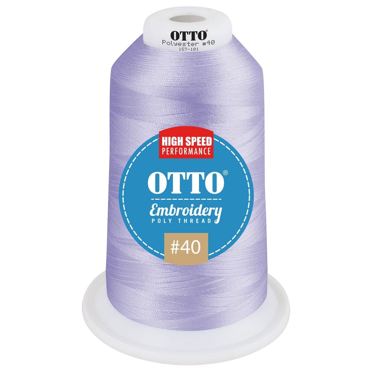 Front View of 510228 - Thread 510228 OTTO Embroidery Poly Thread #40 5,500 yd. King Cone