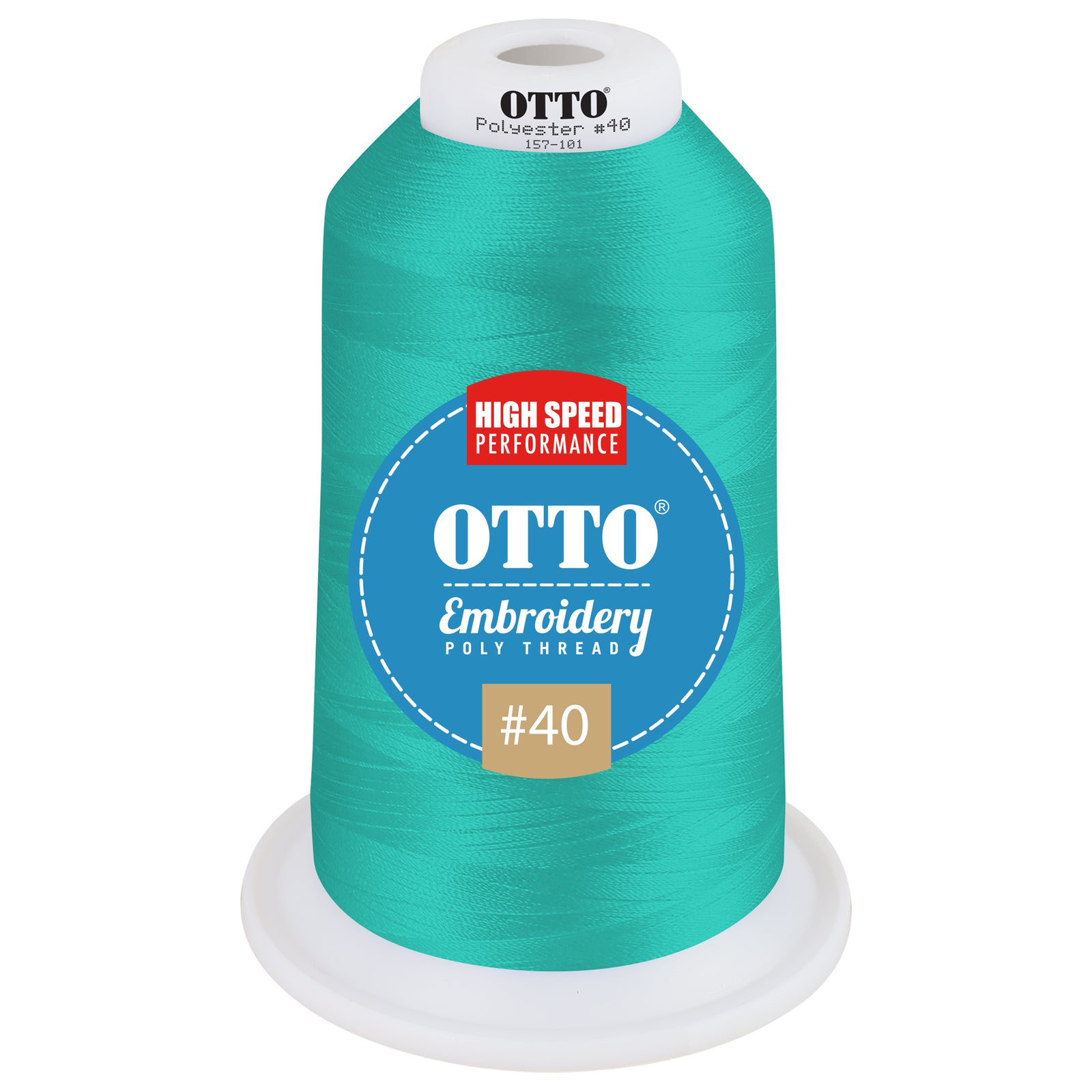 Front View of 510295 - Thread 510295 OTTO Embroidery Poly Thread #40 5,500 yd. King Cone