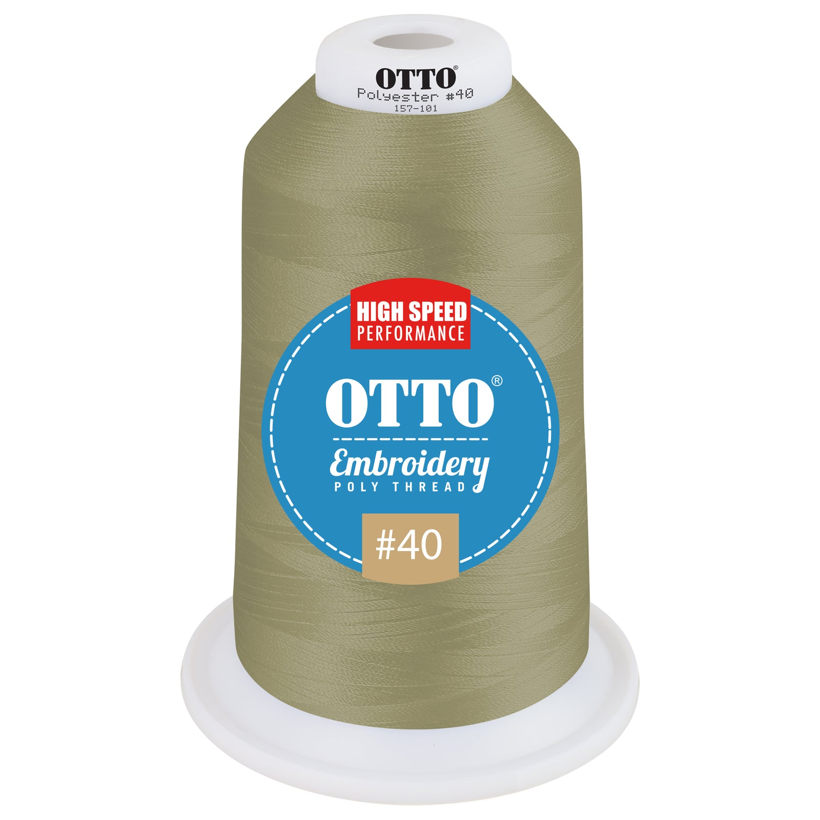 Front View of 510336 - Thread 510336 OTTO Embroidery Poly Thread #40 5,500 yd. King Cone