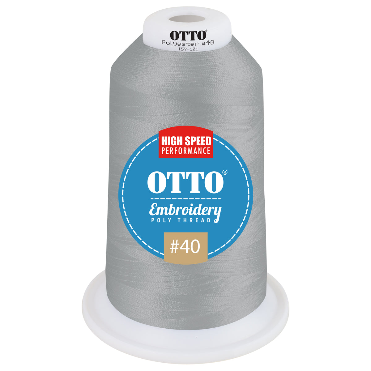 Front View of 510388 - Thread 510388 OTTO Embroidery Poly Thread #40 5,500 yd. King Cone