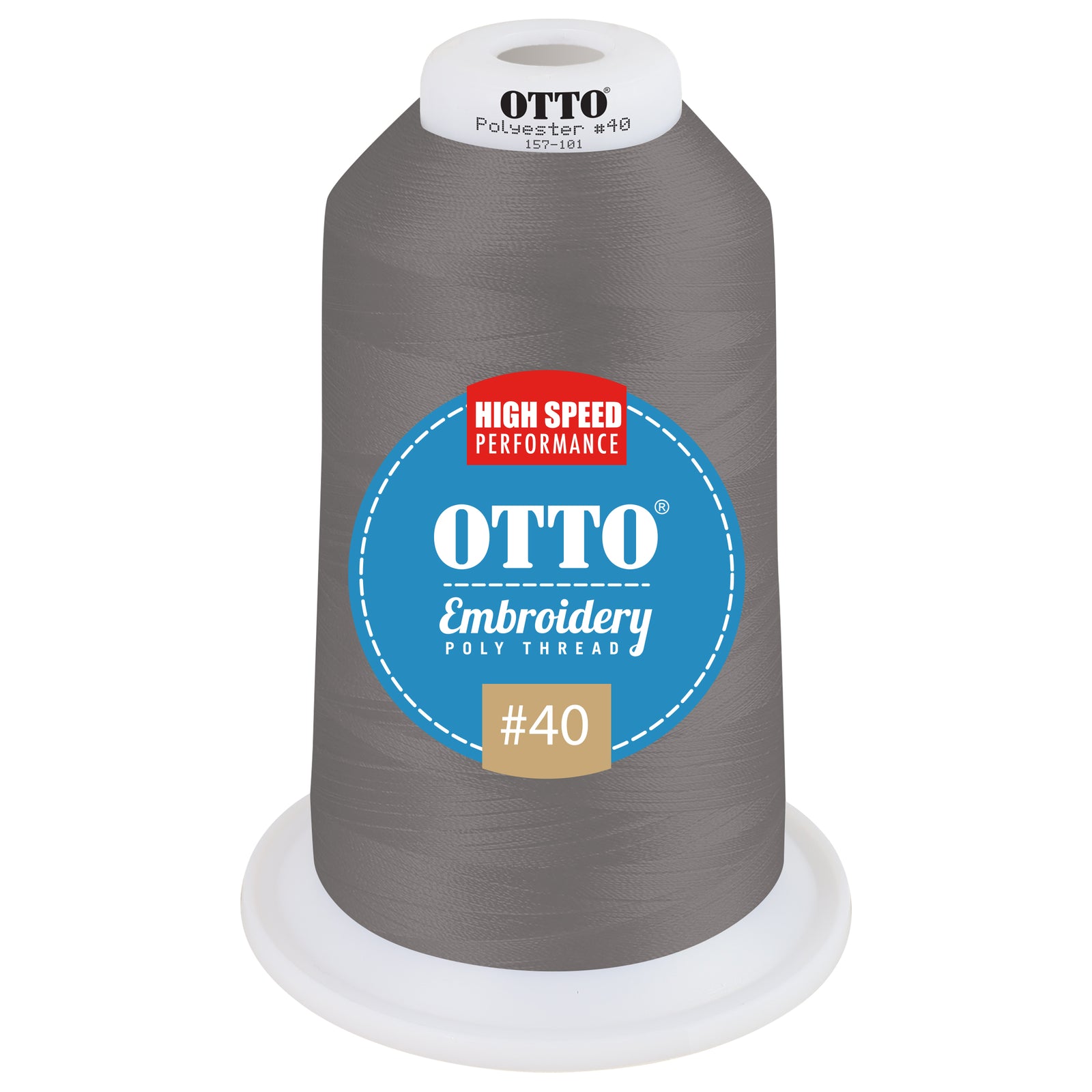 Front View of 510395 - Thread 510395 OTTO Embroidery Poly Thread #40 5,500 yd. King Cone