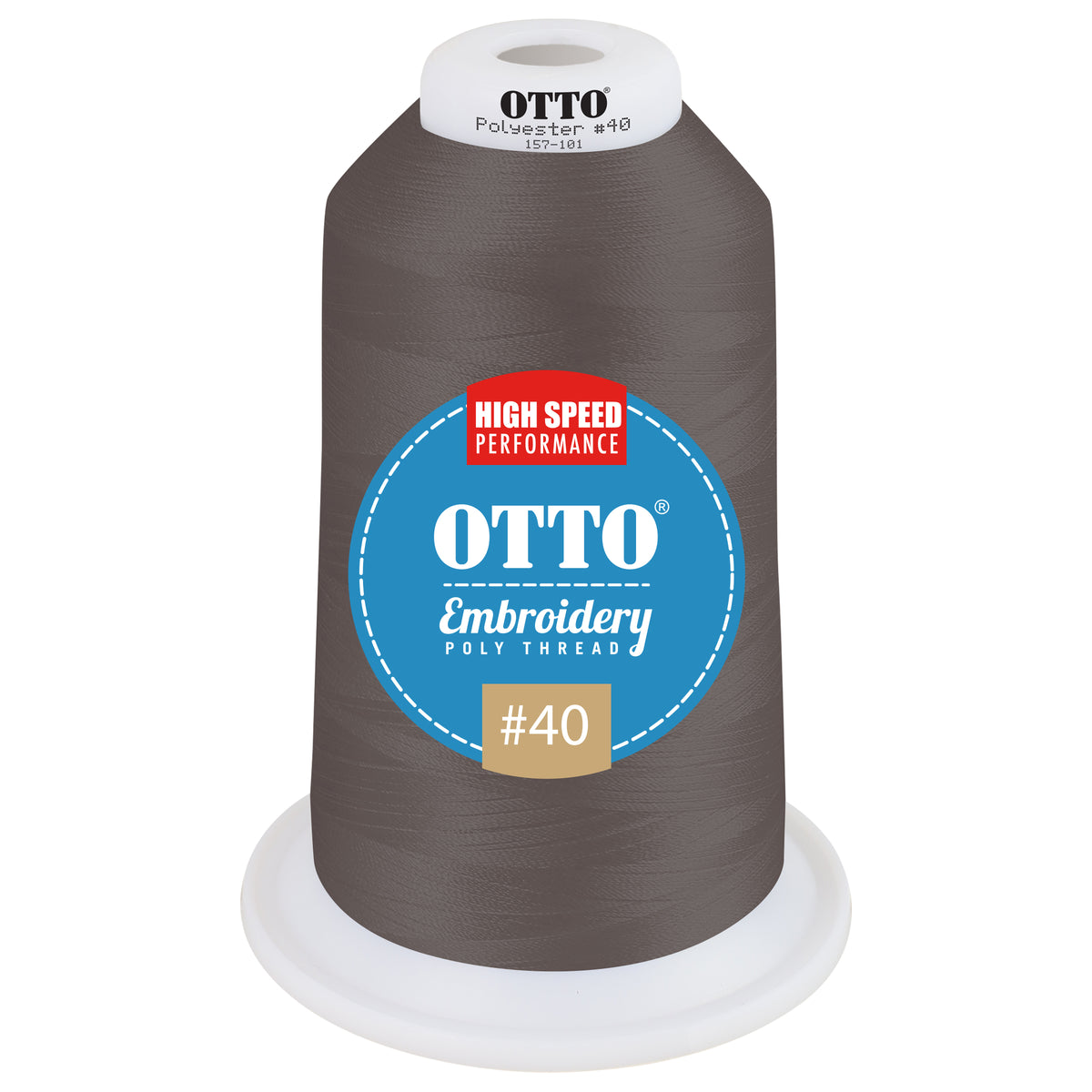 Front View of 510397 - Thread 510397 OTTO Embroidery Poly Thread #40 5,500 yd. King Cone