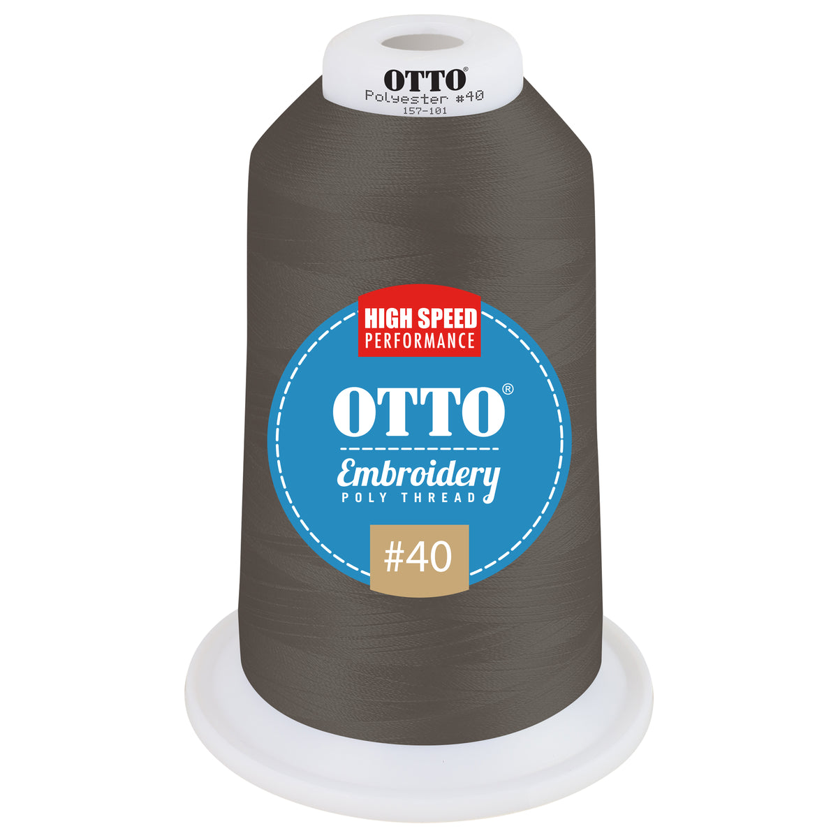 Front View of 510398 - Thread 510398 OTTO Embroidery Poly Thread #40 5,500 yd. King Cone