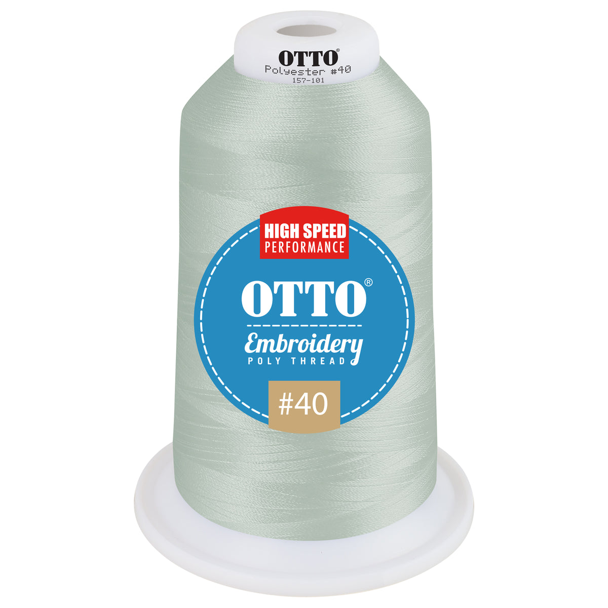 Front View of 900939 - Thread 900939 OTTO Embroidery Poly Thread #40 5,500 yd. King Cone