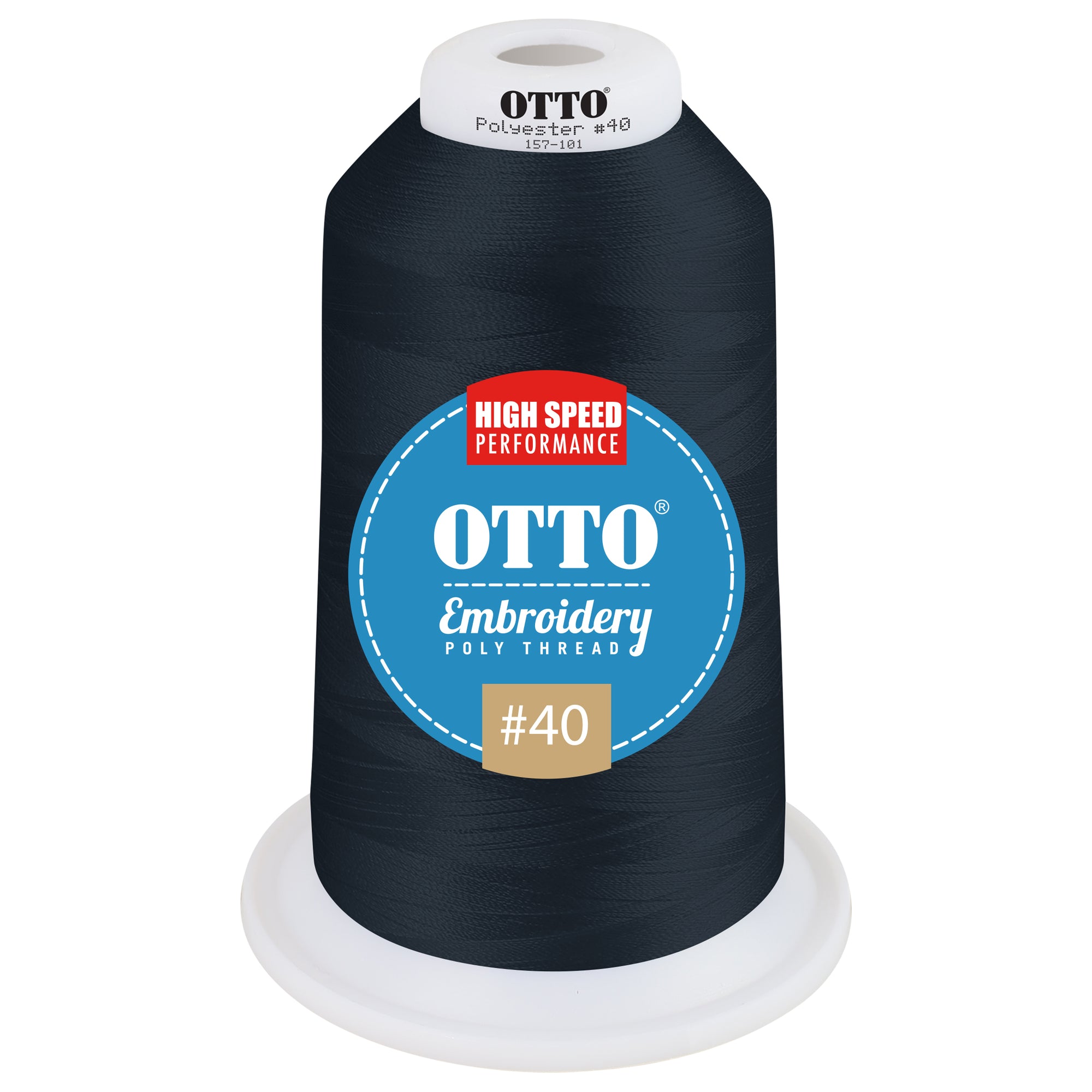 Front View of 95596 - Thread 95596 OTTO Embroidery Poly Thread #40 5,500 yd. King Cone
