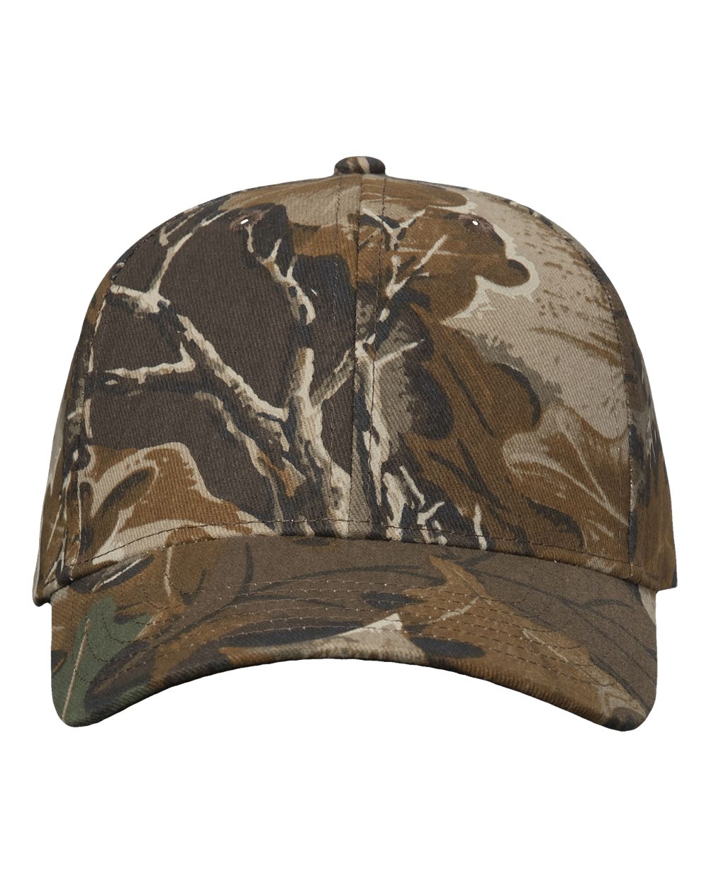 Front View of Advantage Classic Licensed Camo Cap - VC150