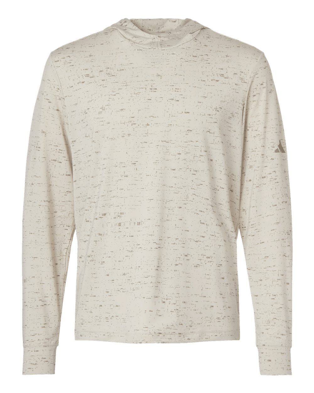 Front View of Alumina Core Lightweight Hooded T-Shirt - A2010