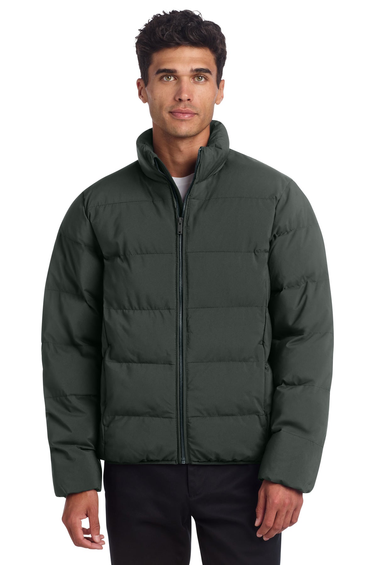Front View of AnchorGrey Mercer+Mettle Puffy Jacket MM7210