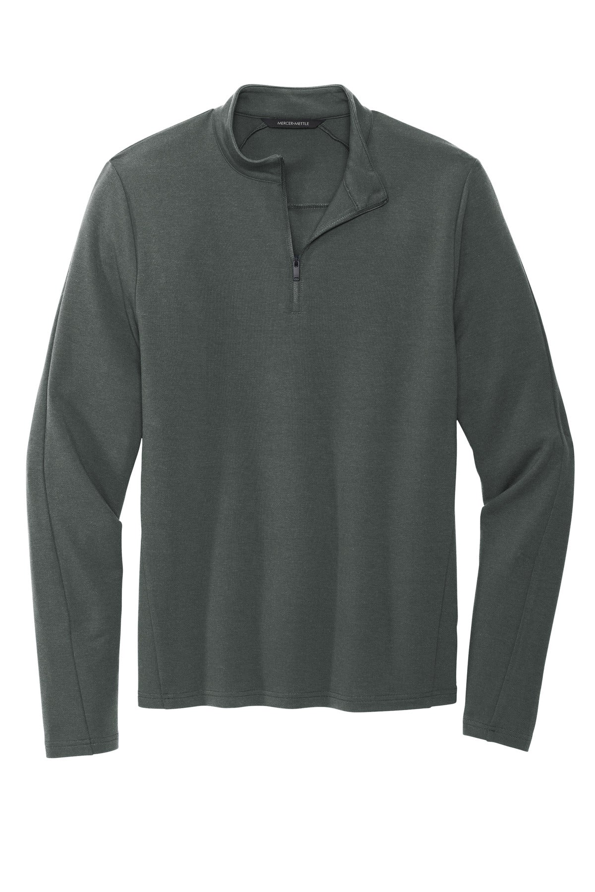 Front View of AnchorGrey Mercer+Mettle Stretch 1/4-Zip Pullover MM3010
