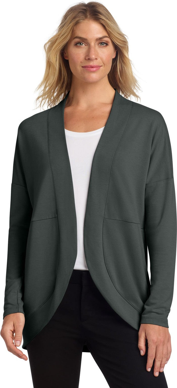 Front View of AnchorGrey Mercer+Mettle Women's Stretch Open-Front Cardigan MM3015