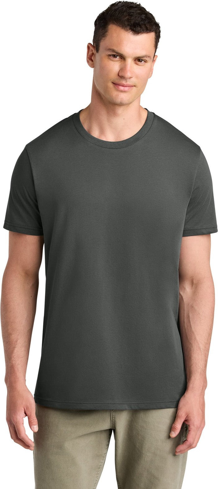 Front View of Anthracite Stanley/Stella Unisex Crafter Tee SXU007