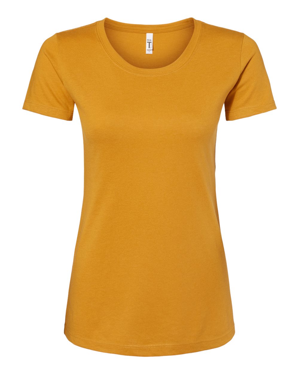 Front View of Antique Gold Women's Ideal T-Shirt - 1510