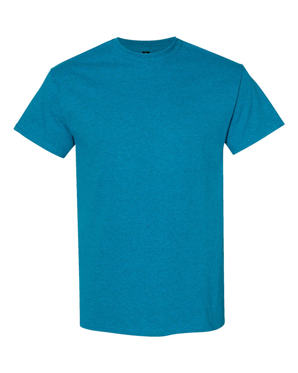 Front View of Antique Sapphire Heavy Cotton™ T-Shirt - 5000