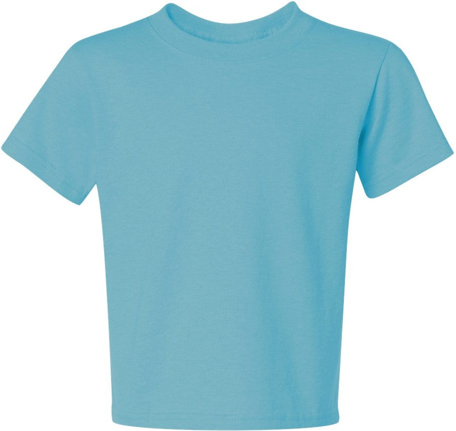 Aquatic Blue Dri-Power® Youth 50/50 T-Shirt - 29BR