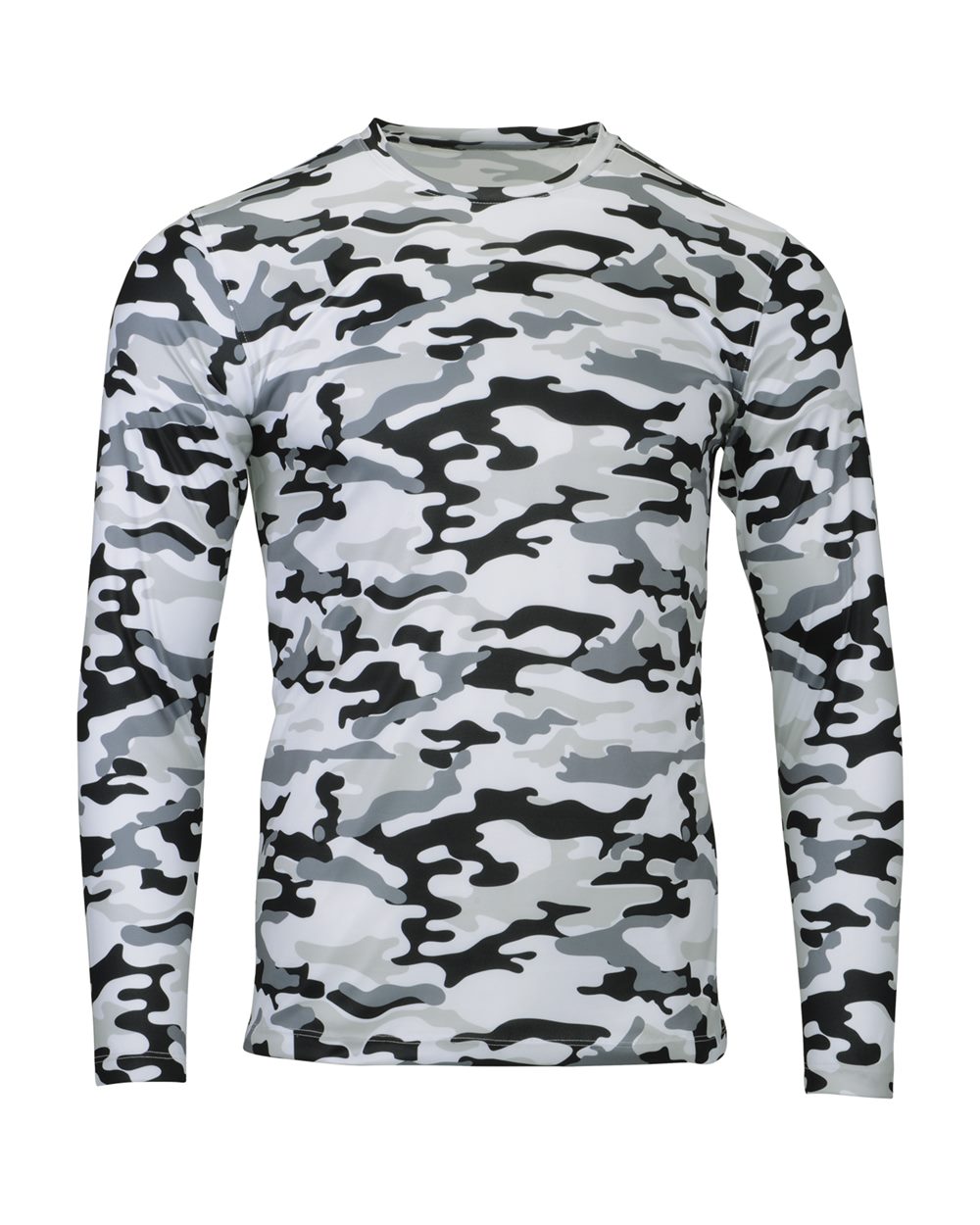 Arctic Camo Woodland Performance Long Sleeve T-Shirt - 238
