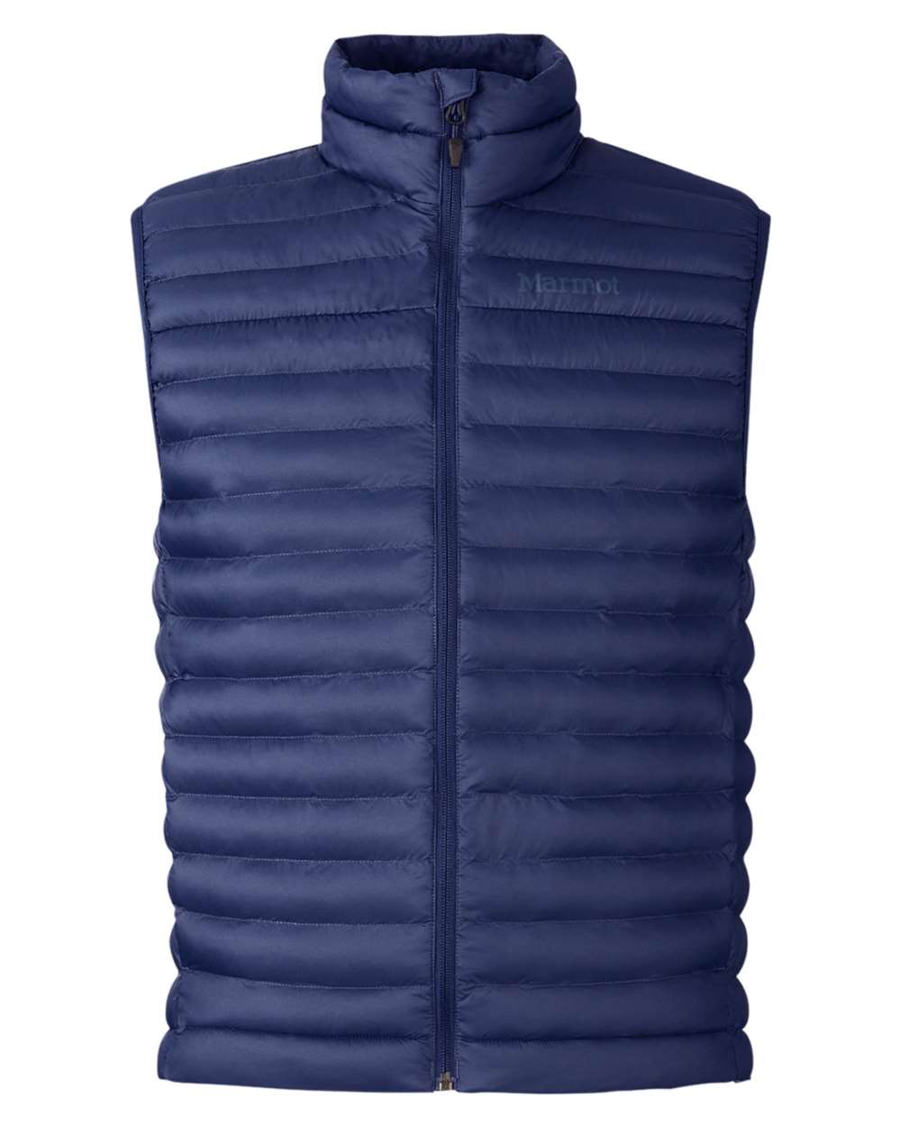Front View of Arctic Navy Echo Featherless Vest - M15912