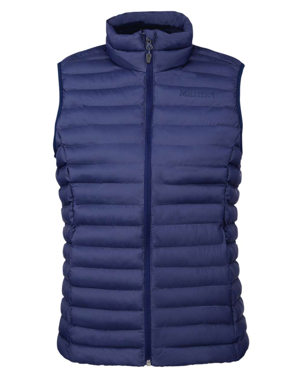 Front View of Arctic Navy Women&#39;s Echo Featherless Vest - M15872